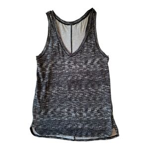 Lululemon Black and Gray Sleeveless Top